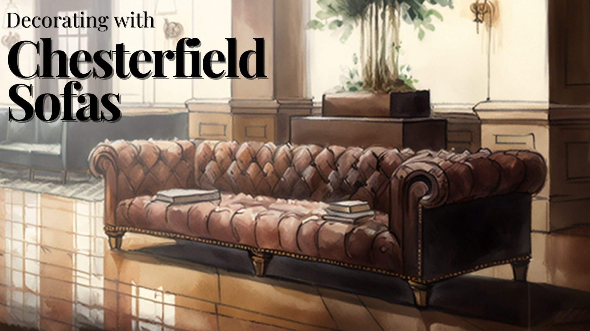 Decorating With Chesterfield Sofas - English Georgian America