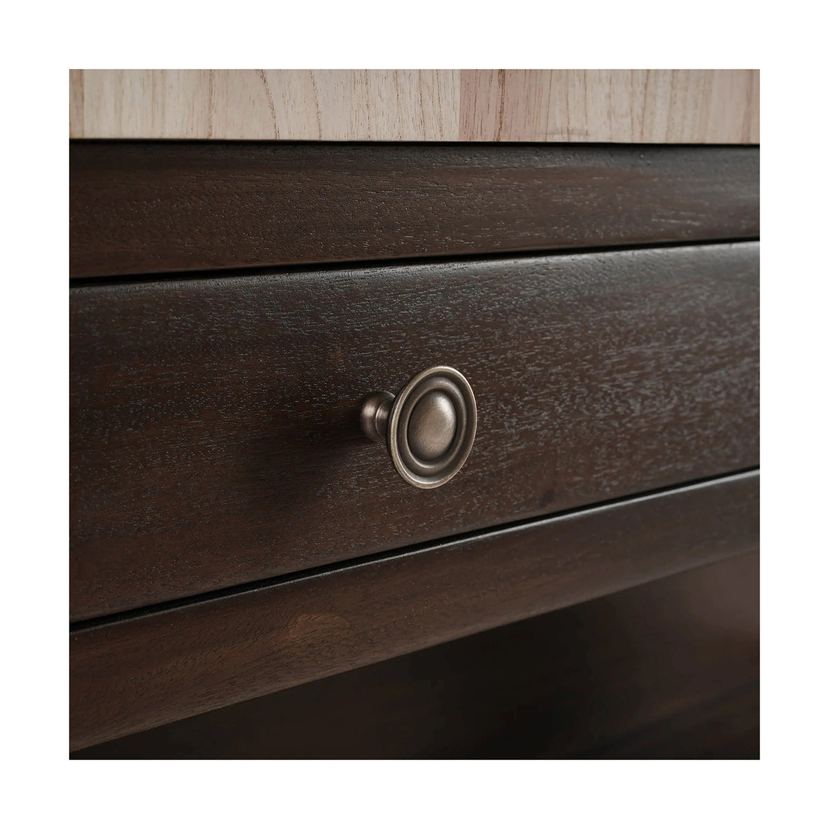 Bobbin Leg Butcher Block Kitchen Island