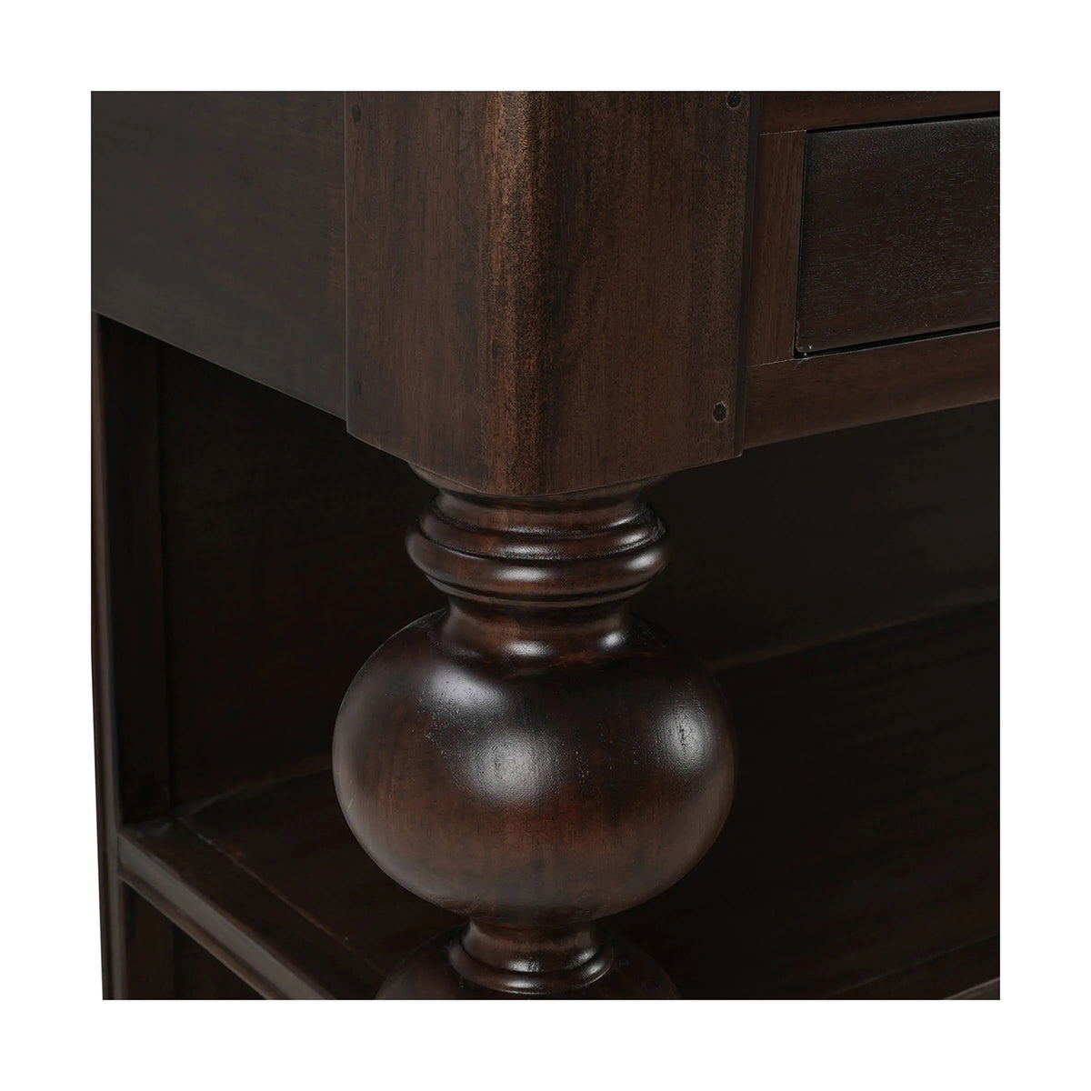 Bobbin Leg Butcher Block Kitchen Island