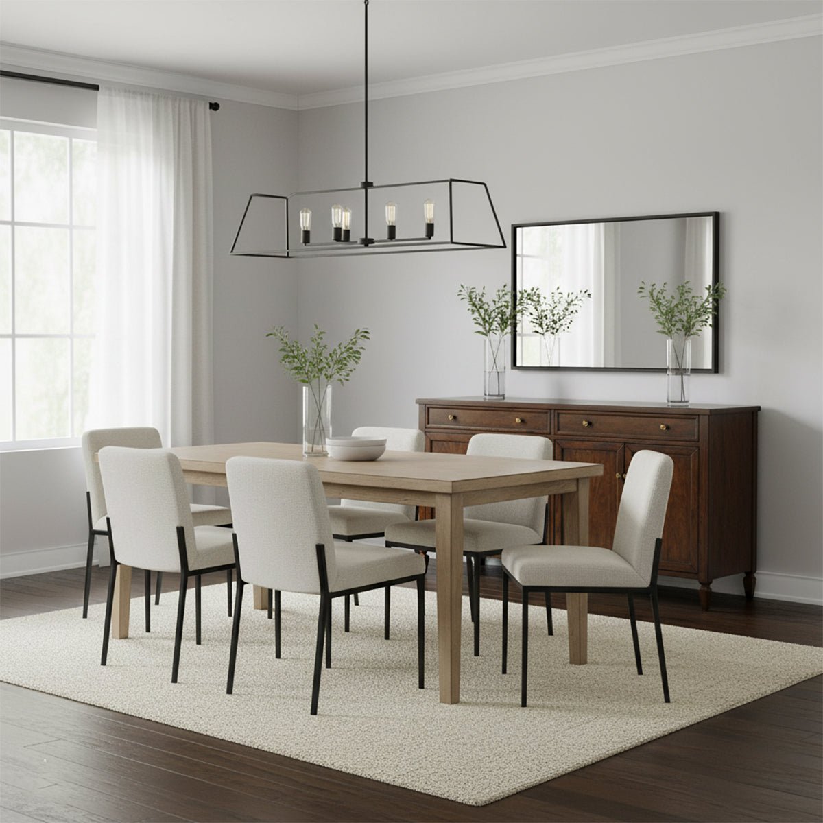 Classic European Country Sideboard - English Georgian America