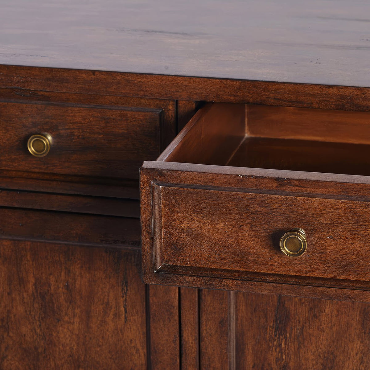 Classic European Country Sideboard - English Georgian America