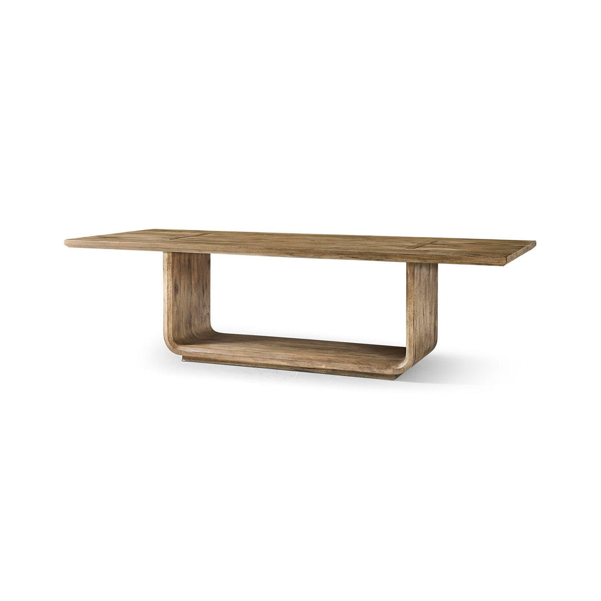 108" Rustic Modern Wood Dining Table - English Georgian America