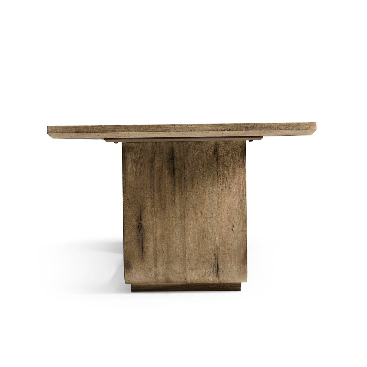 108" Rustic Modern Wood Dining Table - English Georgian America