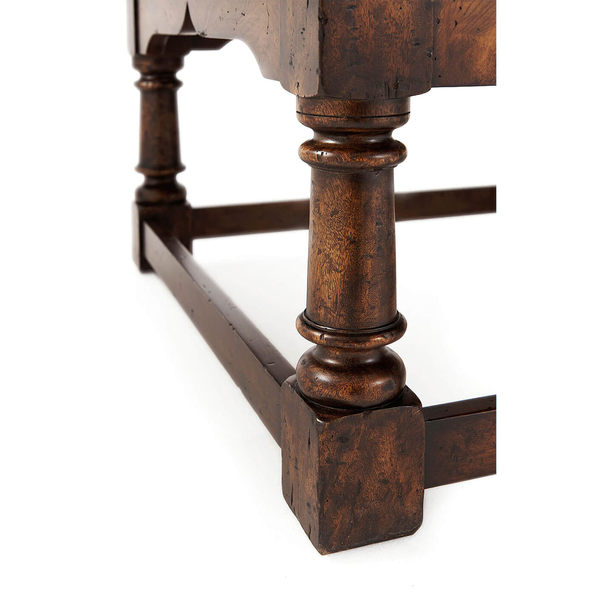 17th Century Refectory Form Cocktail Table - English Georgian America