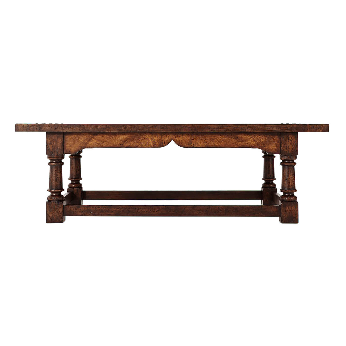17th Century Refectory Form Cocktail Table - English Georgian America