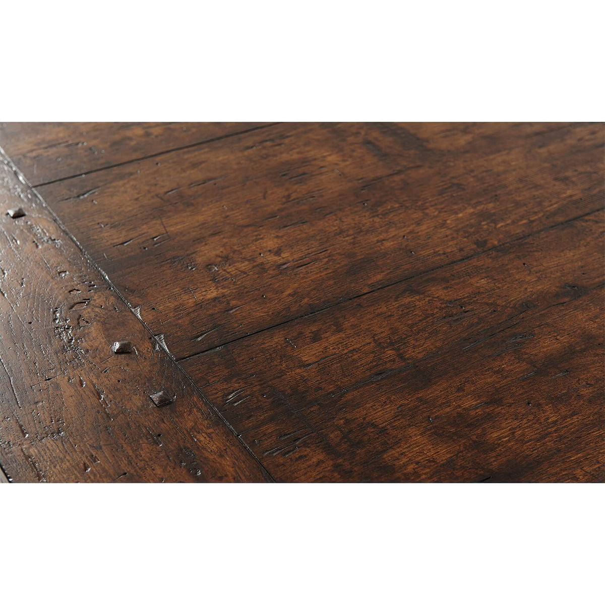 17th Century Refectory Form Cocktail Table - English Georgian America