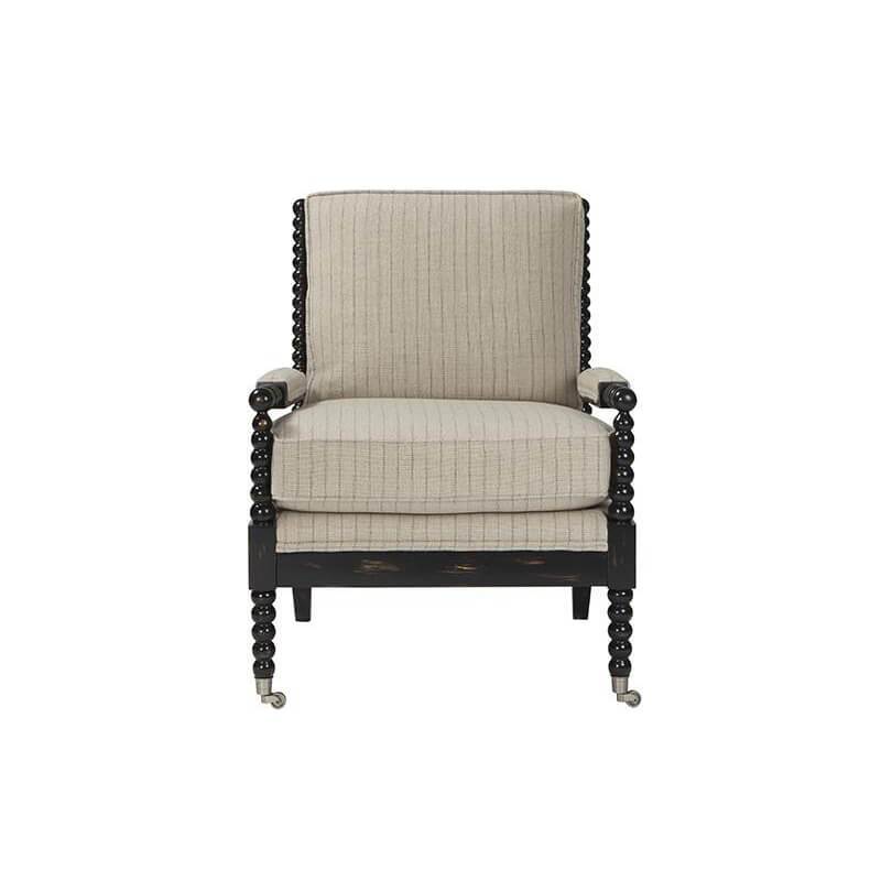 19th Century Style Spool Turned Armchair - English Georgian America