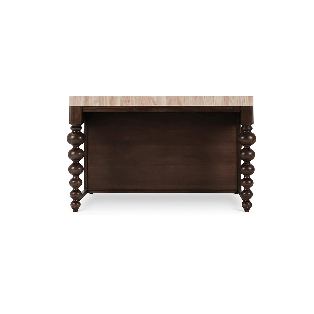Bobbin Leg Butcher Block Kitchen Island