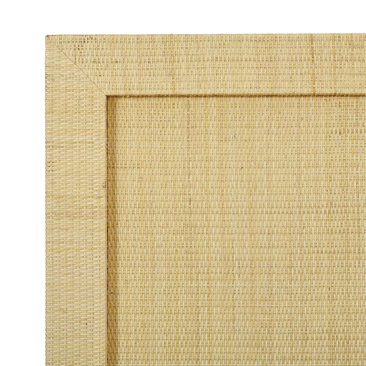 Natural Rattan King Size Bed Frame