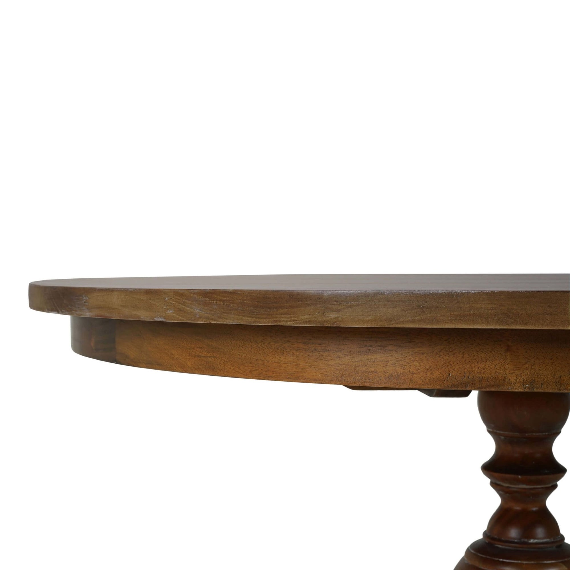 48 Round Pedestal Dining Table - English Georgian America