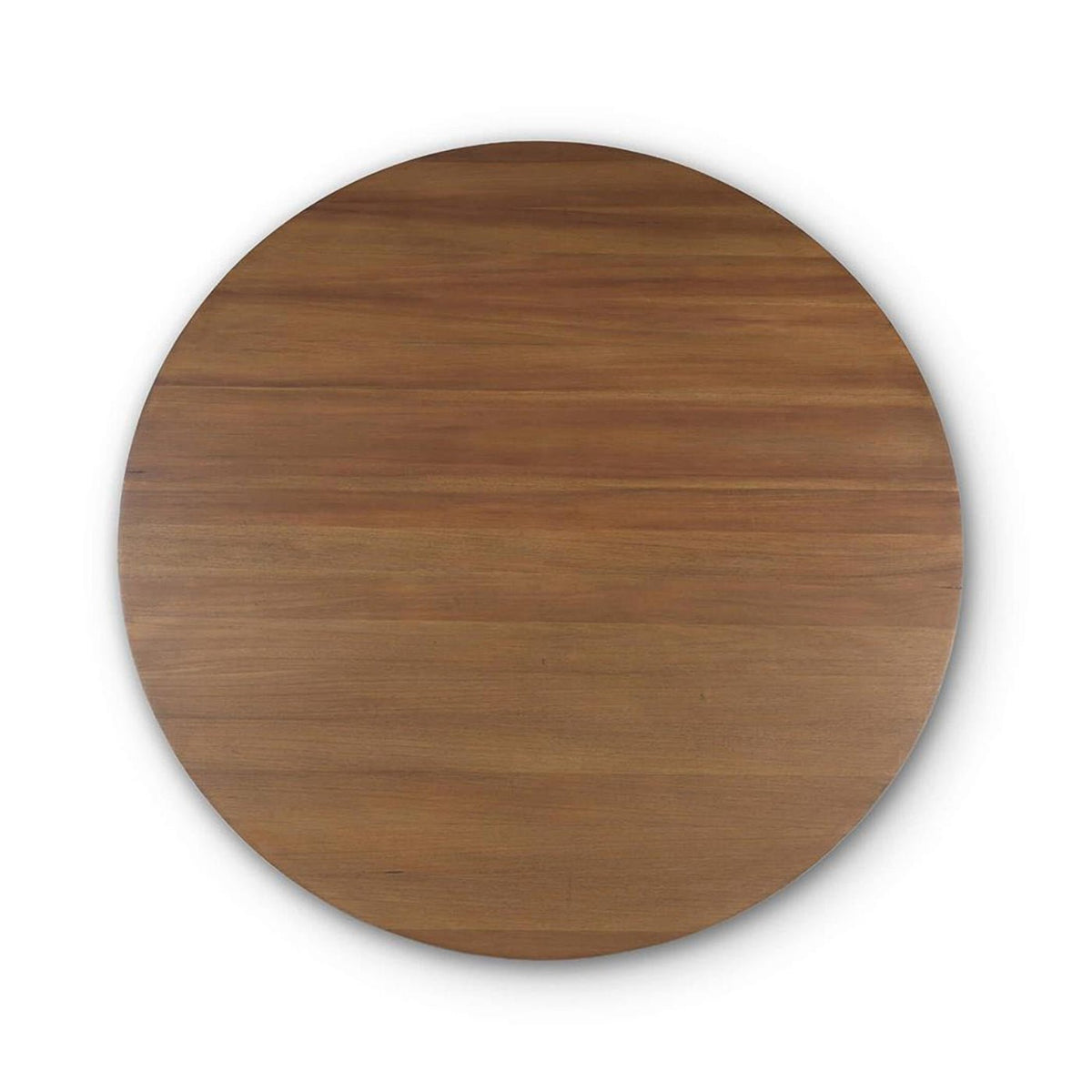 60" Round Ribbed Pedestal Dining Table - Antique French Finish - English Georgian America