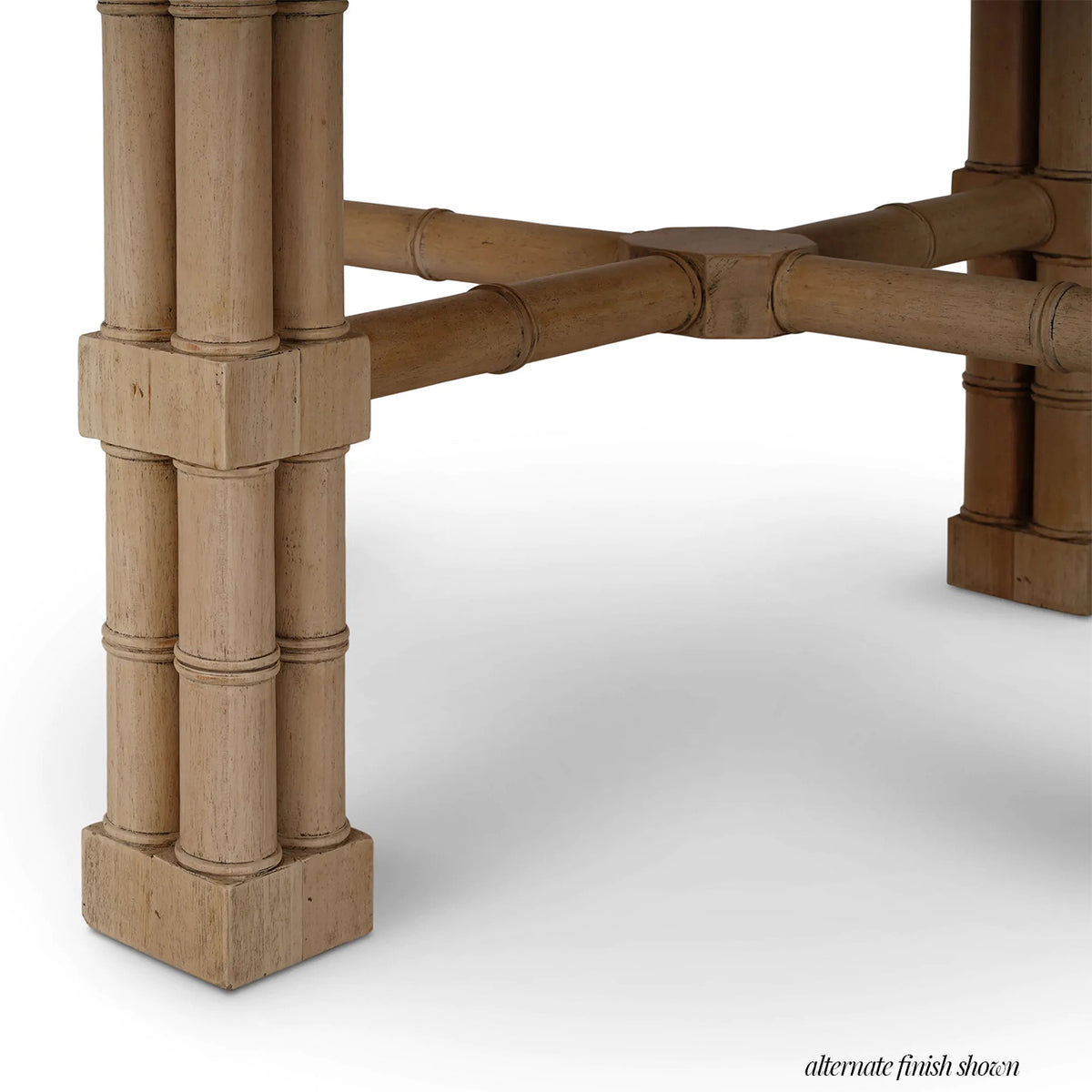 Small Palm Beach Regency Round Dining Table