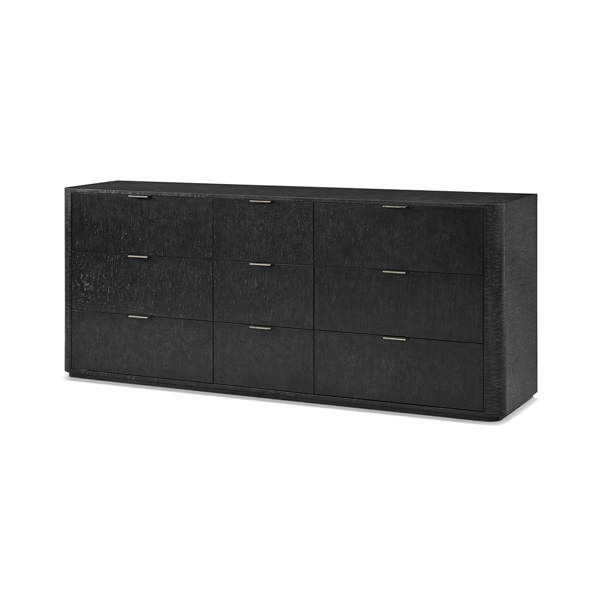 Large Black Art Deco Style Dresser