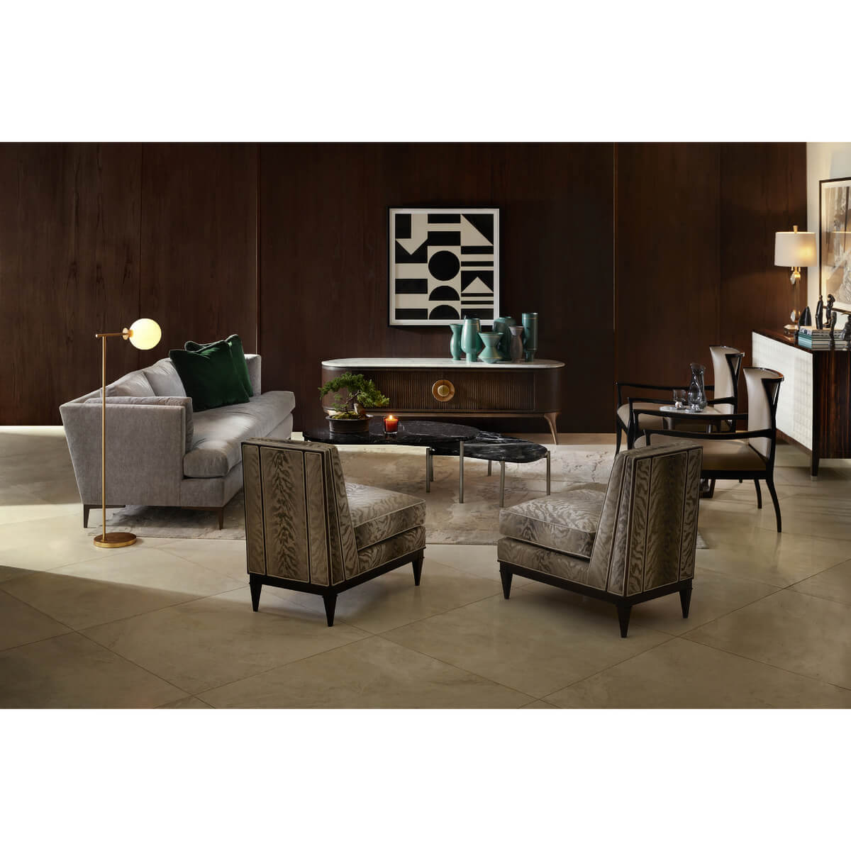 Aiden Modern Sofa - English Georgian America