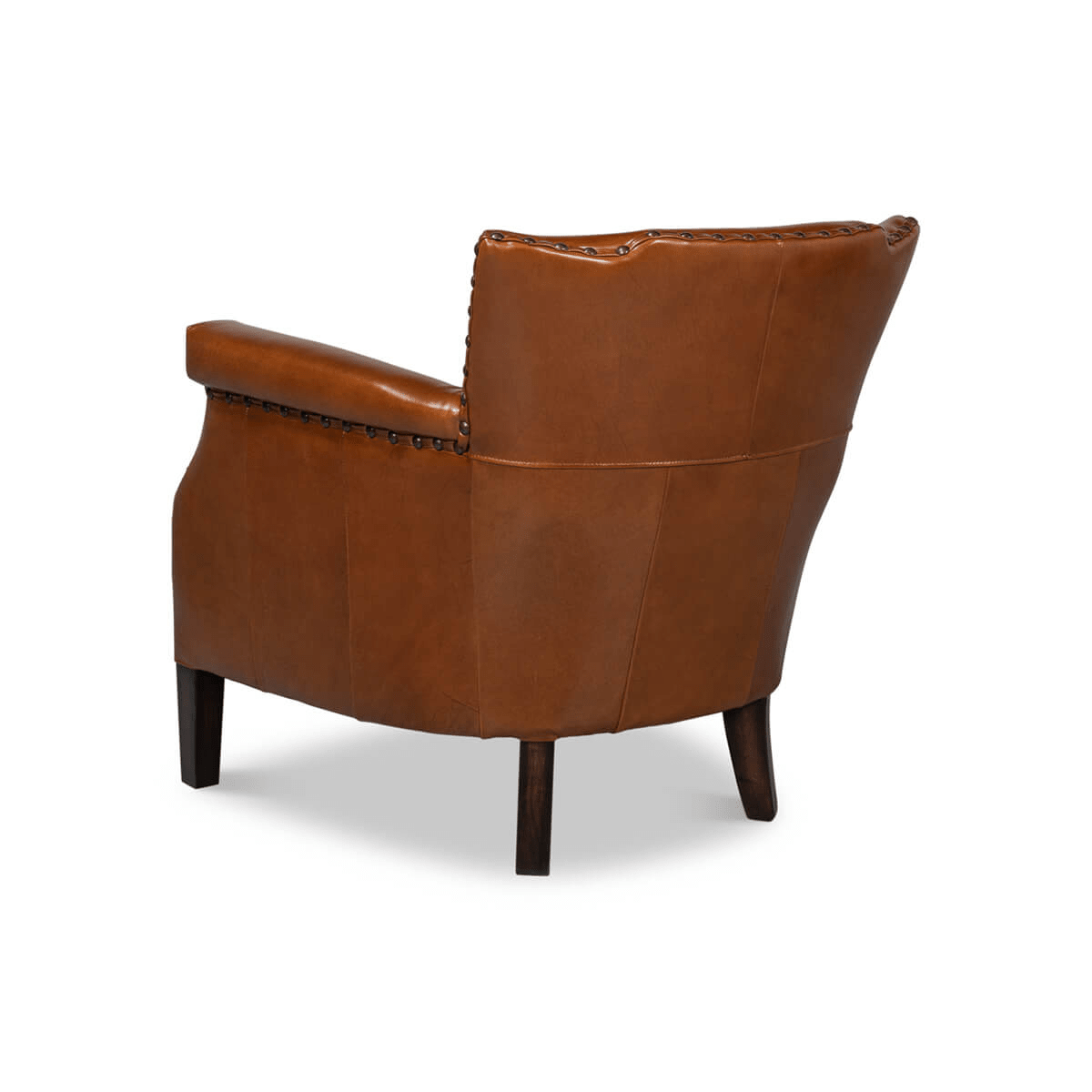 American West Leather Armchair - English Georgian America