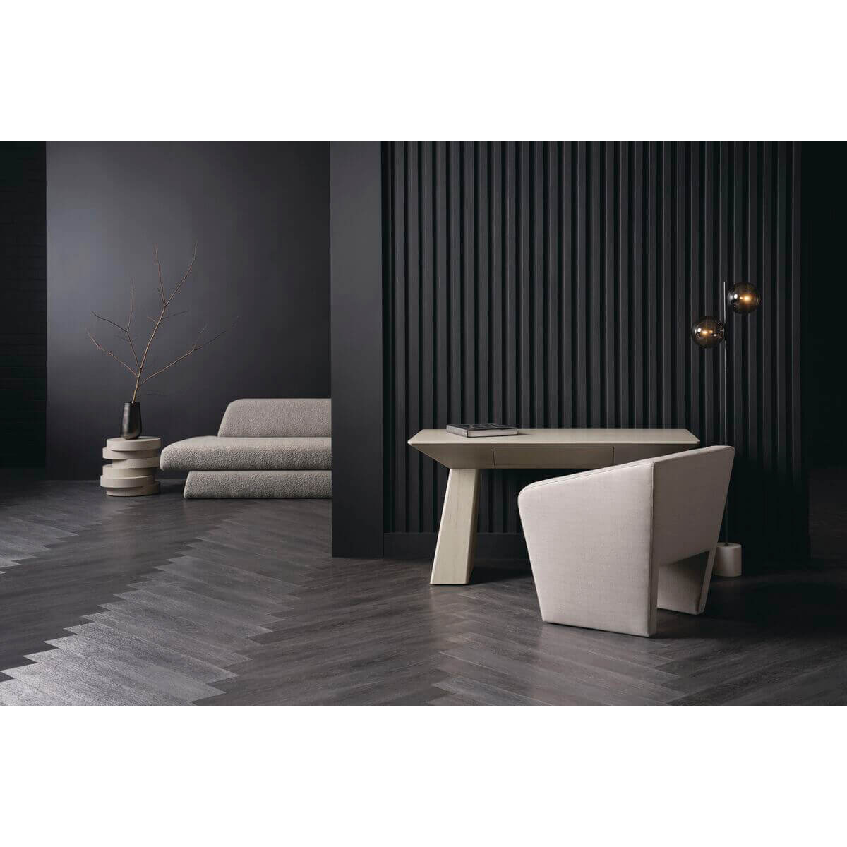 Angles Mod Armchair - English Georgian America