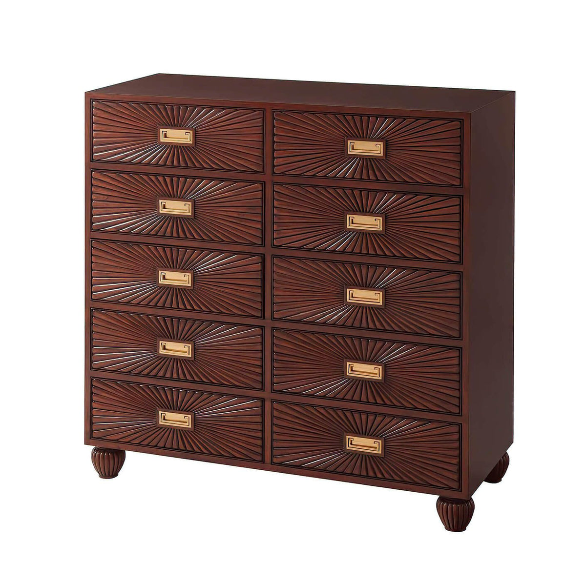 Anglo Indian Chest of Drawers - English Georgian America