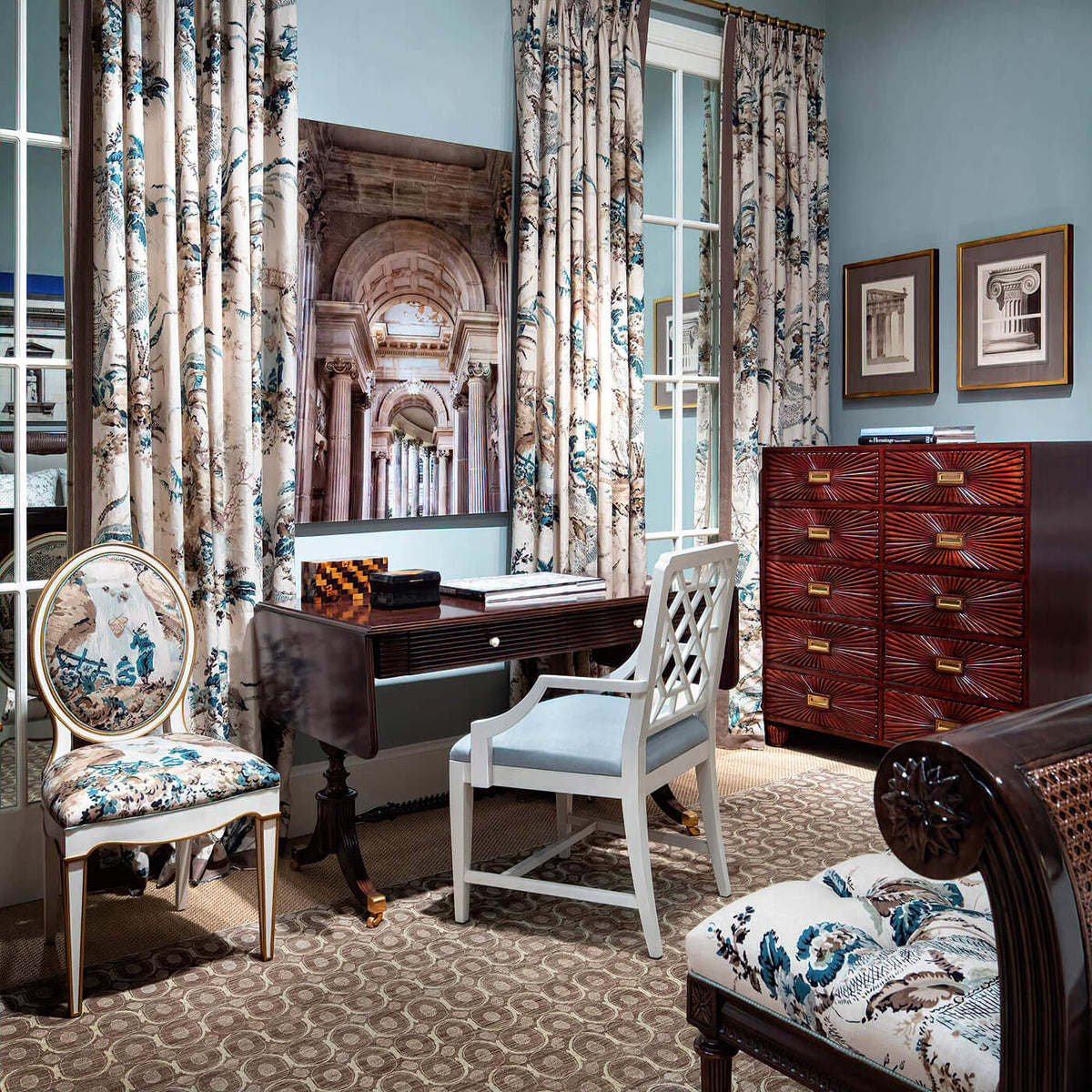 Anglo Indian Chest of Drawers - English Georgian America