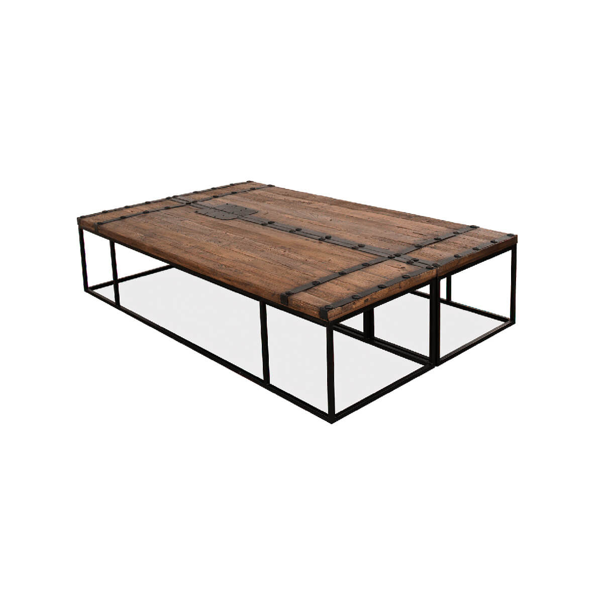 Antique Doors Coffee Table - English Georgian America