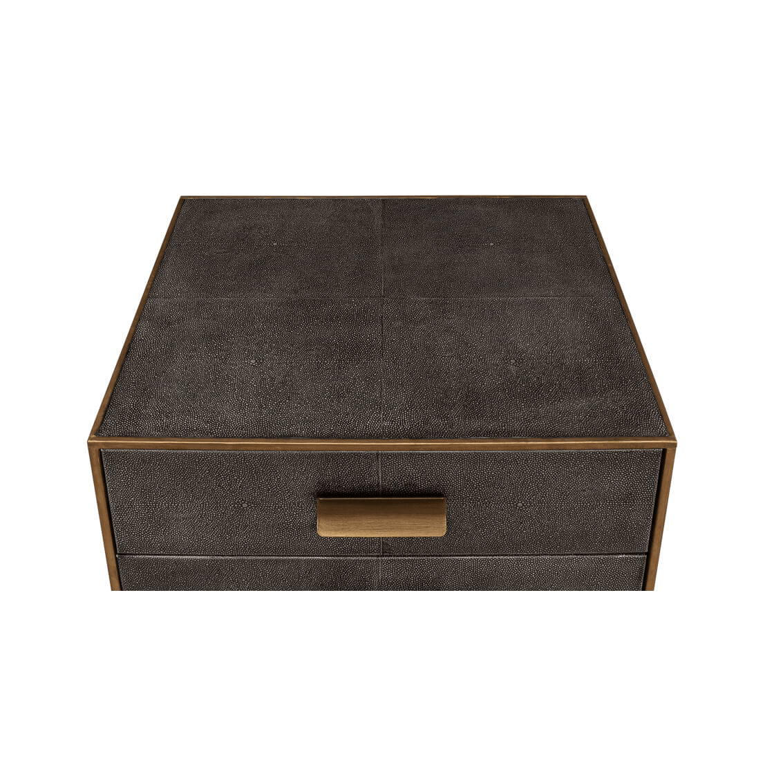 Antique Gray Modern End Table - English Georgian America