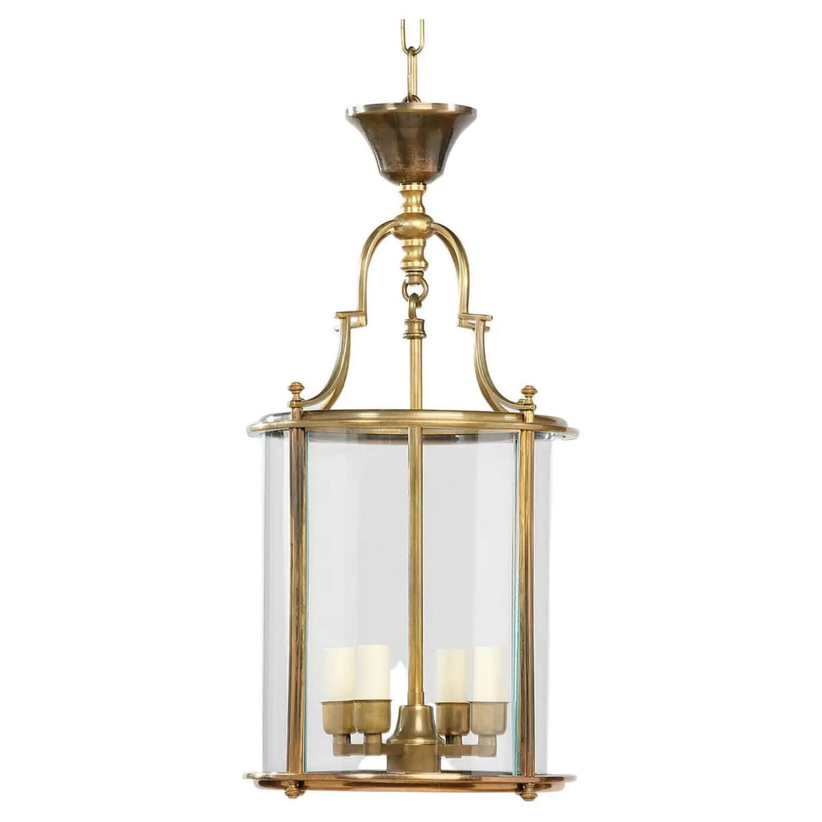 Antique Round Lantern - English Georgian America