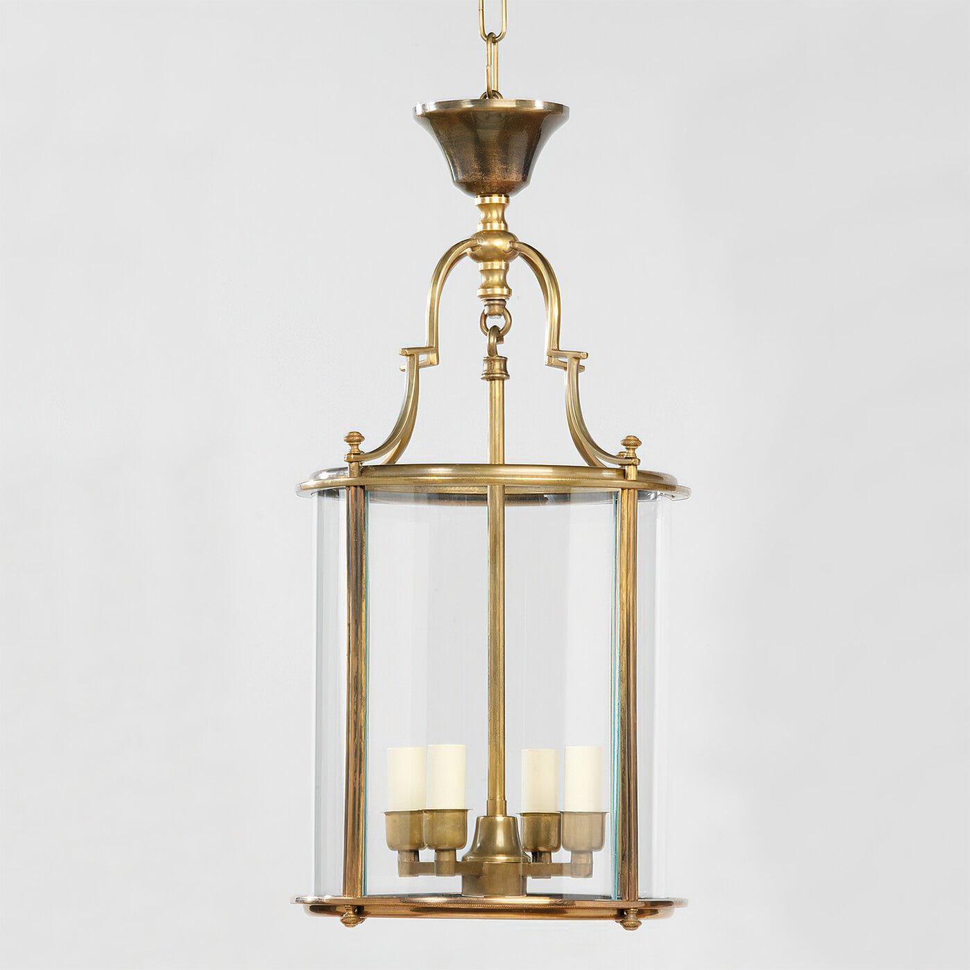 Antique Round Lantern - English Georgian America