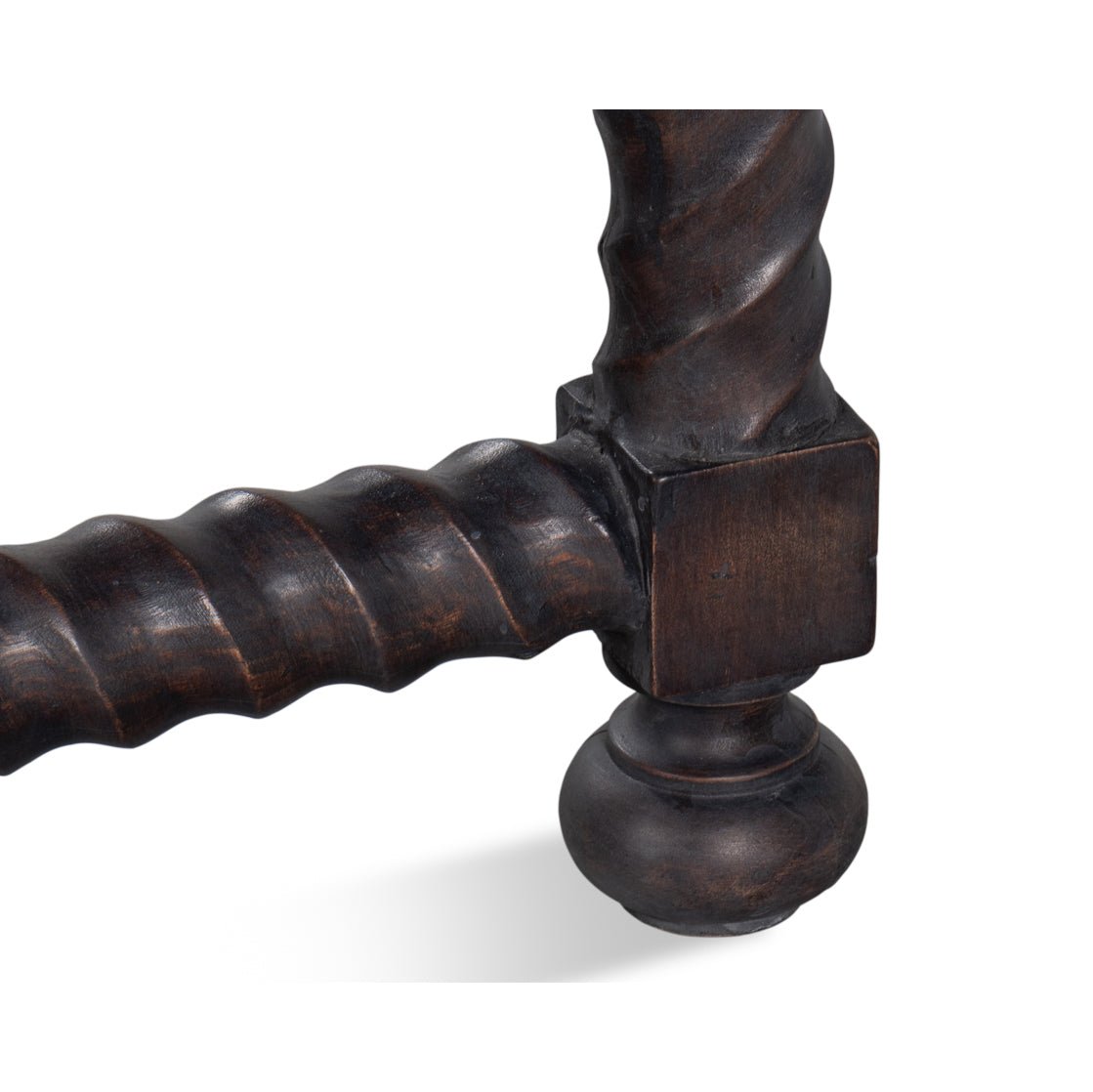 Antique Style Round Side Table - English Georgian America