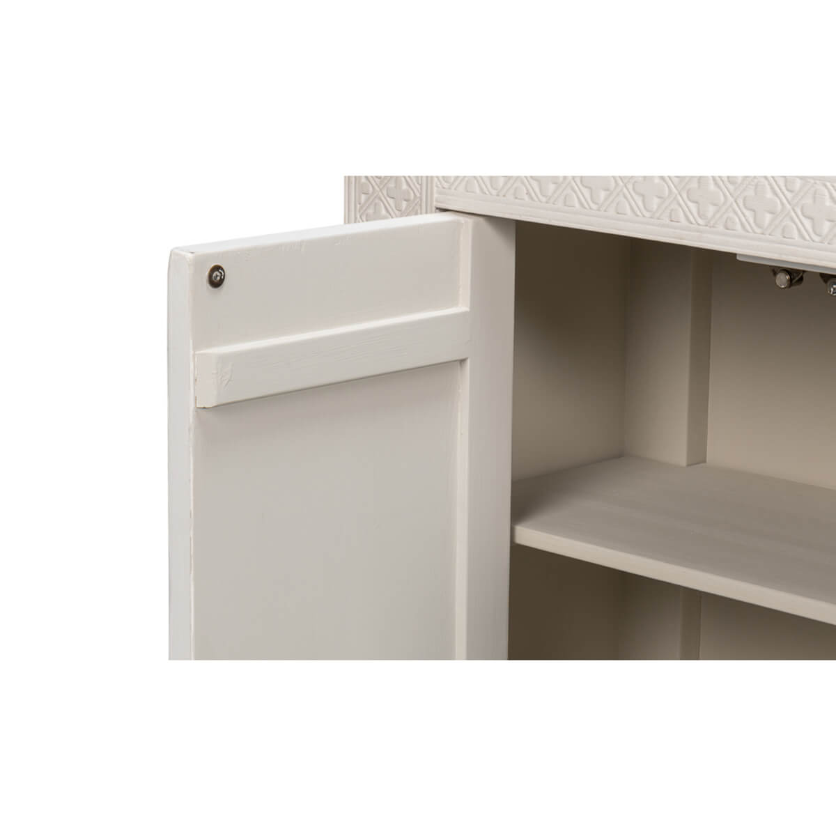 Antique White Moroccan Sideboard - English Georgian America