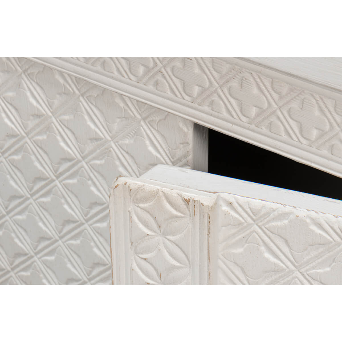 Antique White Moroccan Sideboard - English Georgian America