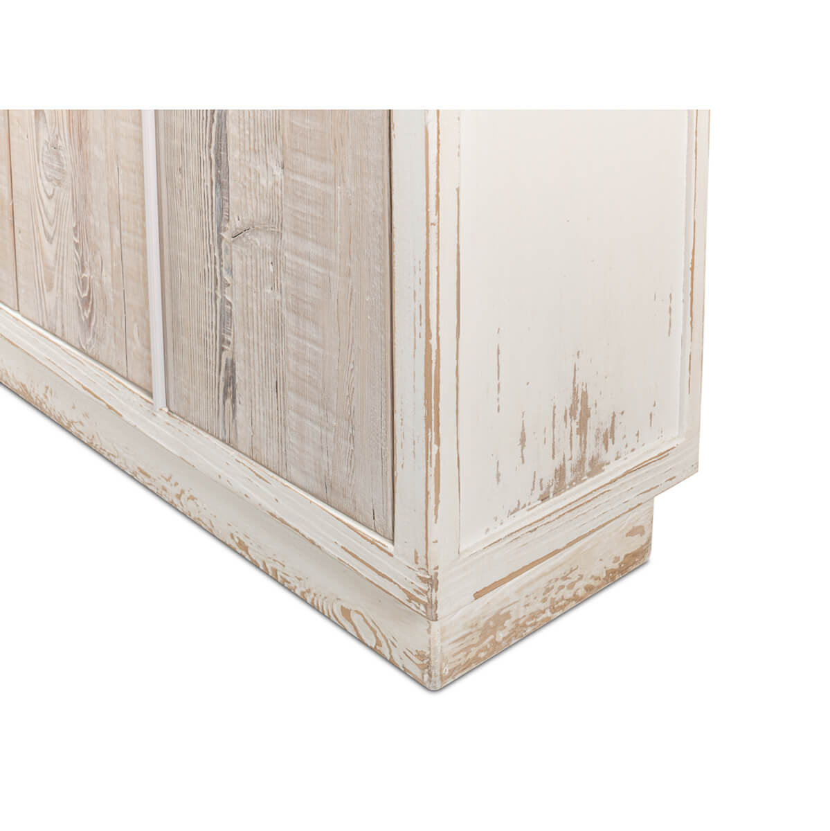 Antique White Sideboard - English Georgian America