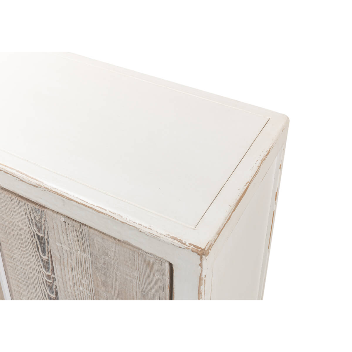 Antique White Sideboard - English Georgian America