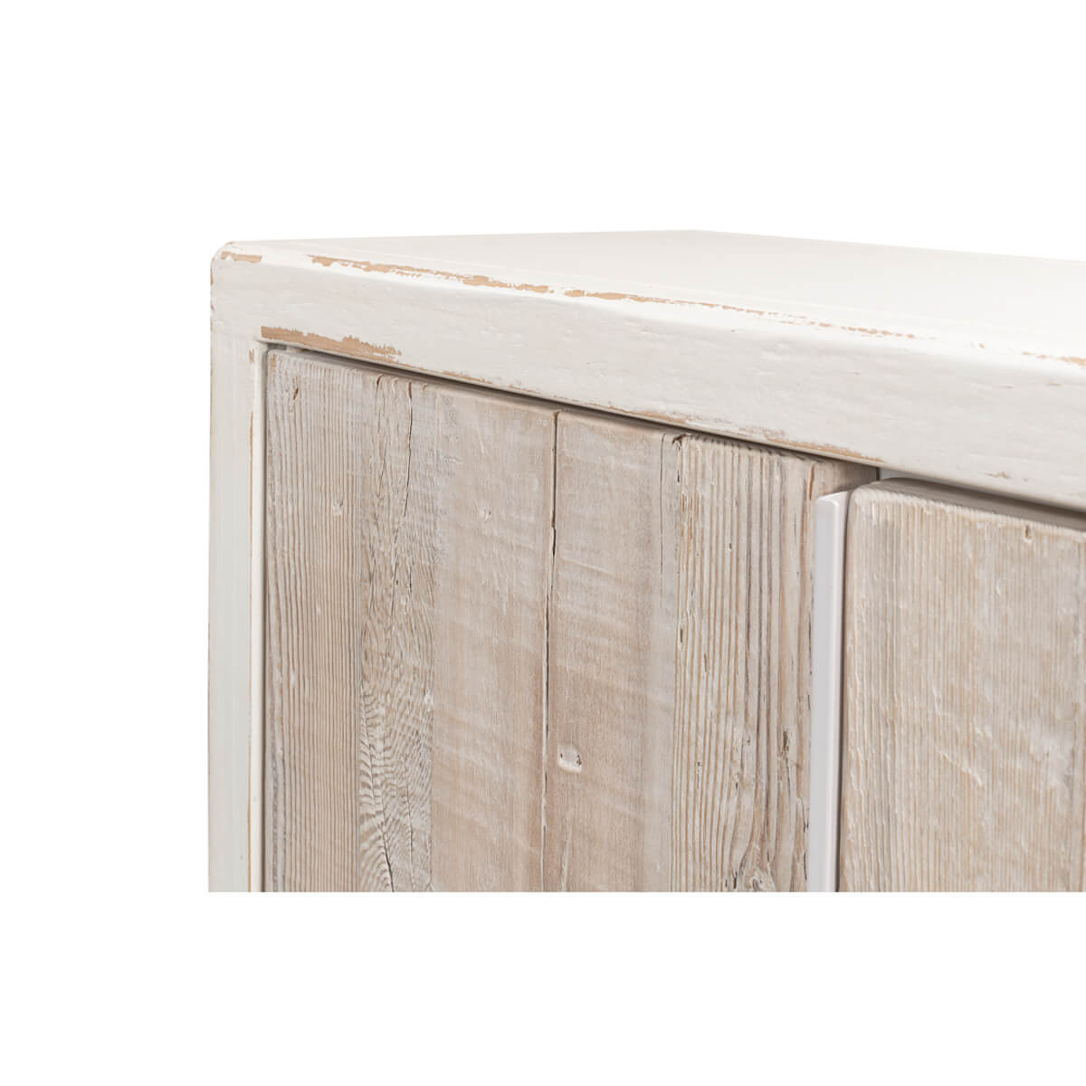 Antique White Sideboard - English Georgian America