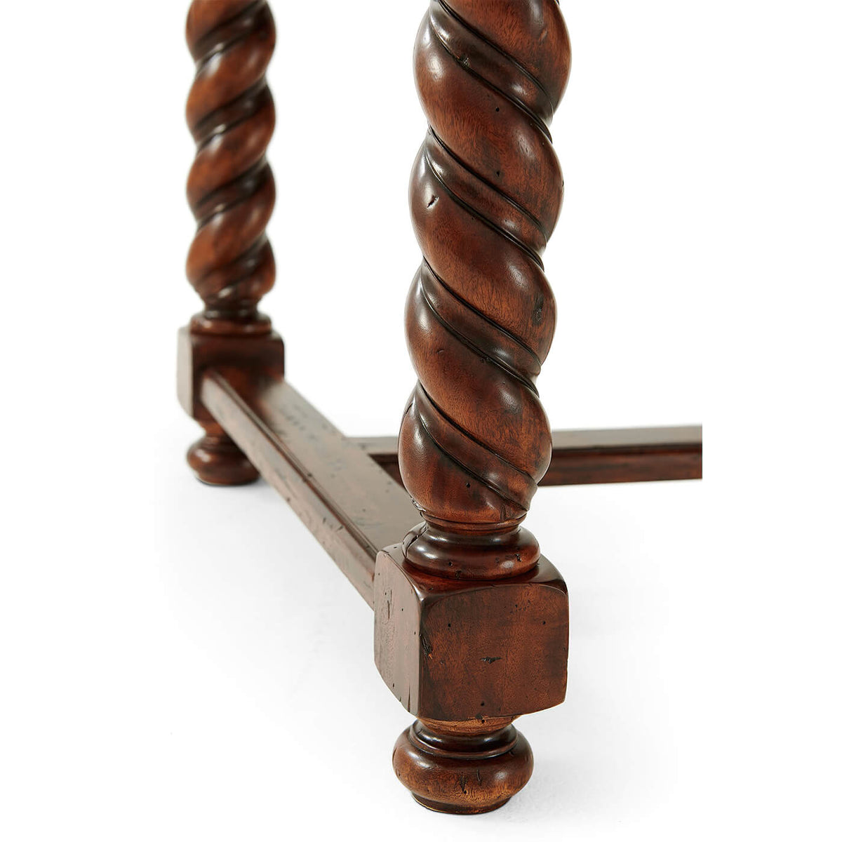 Antiqued 17th Century Style Writing Table - English Georgian America