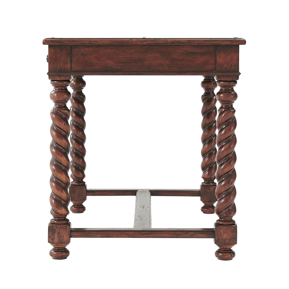 Antiqued 17th Century Style Writing Table - English Georgian America