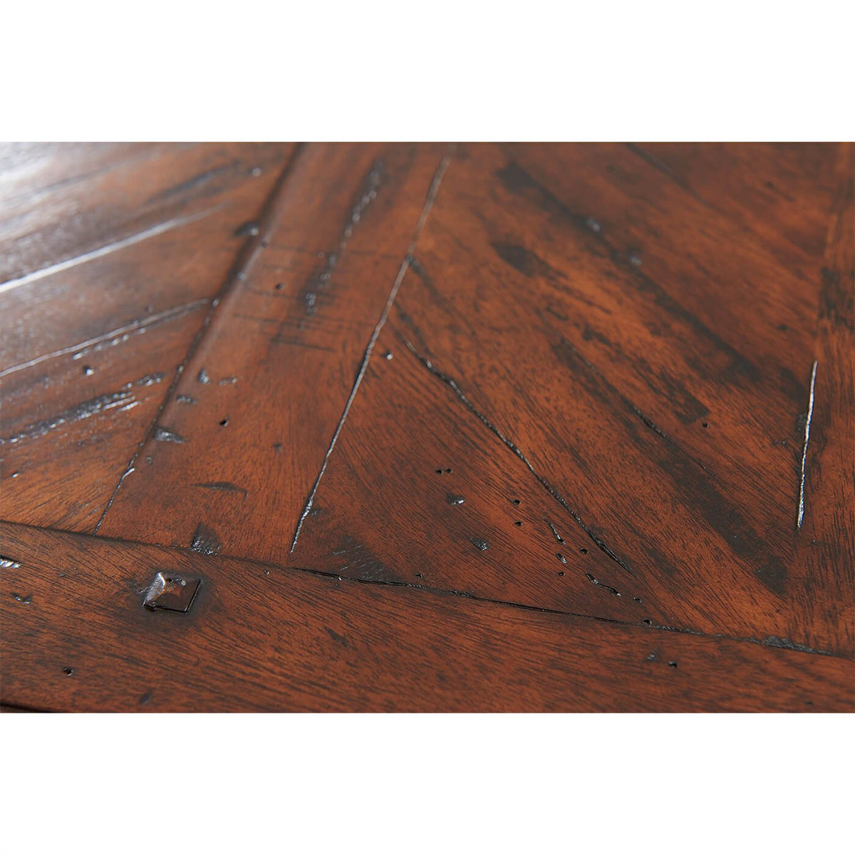 Antiqued 17th Century Style Writing Table - English Georgian America