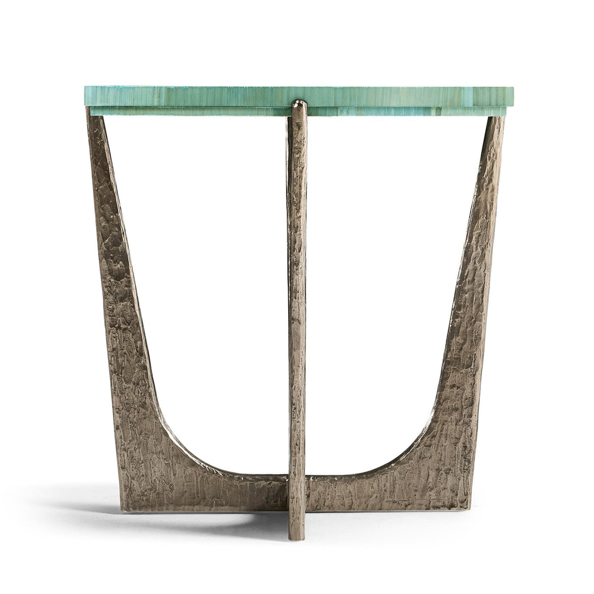 Aqua Mist Square End Table - English Georgian America