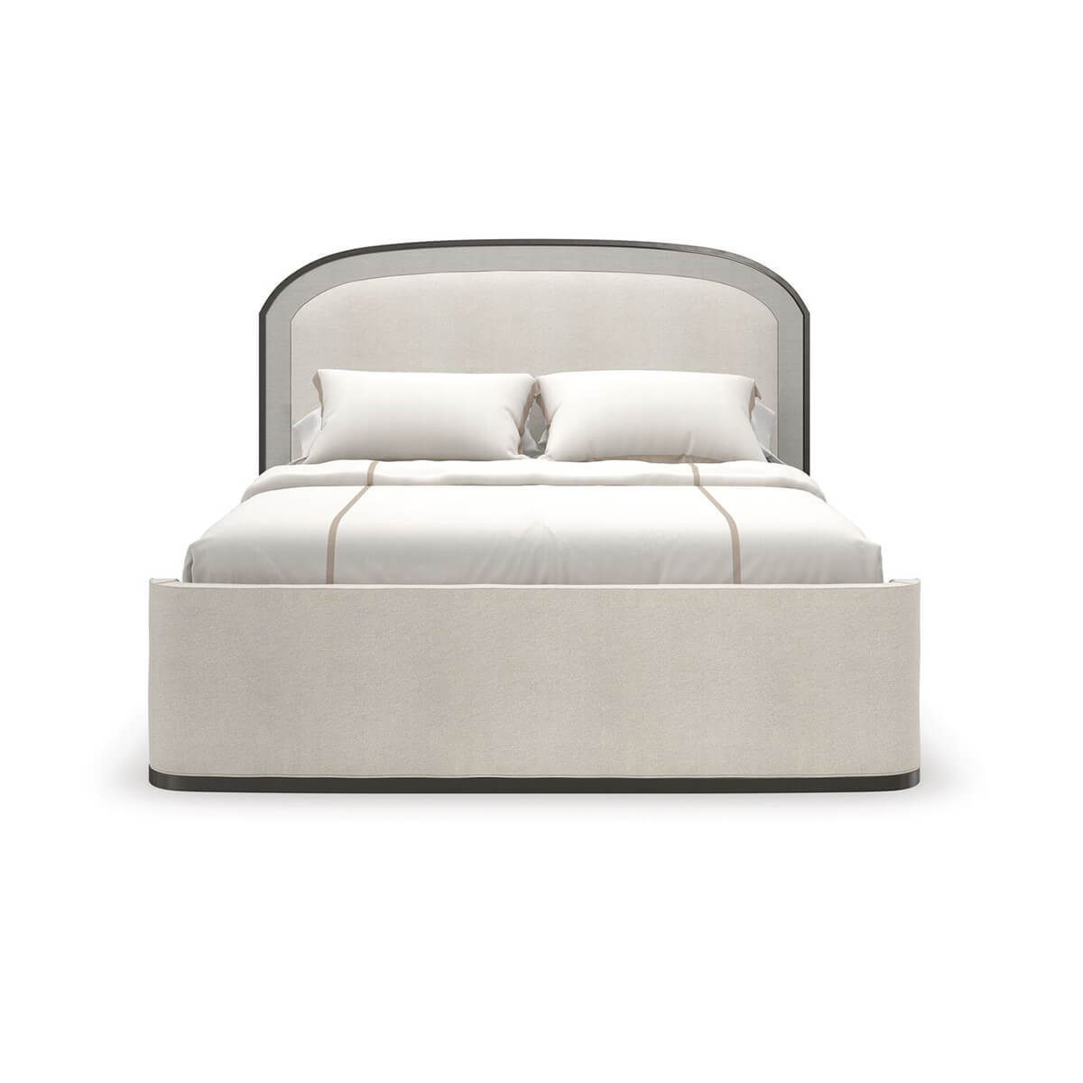 Arched Art Deco King Bed - English Georgian America