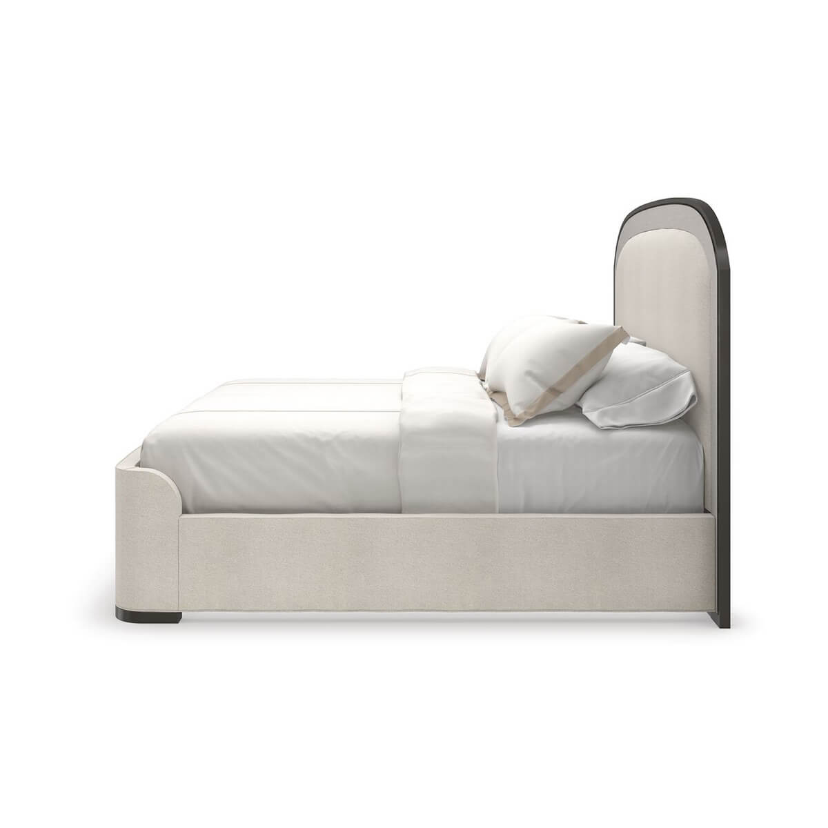 Arched Art Deco King Bed - English Georgian America