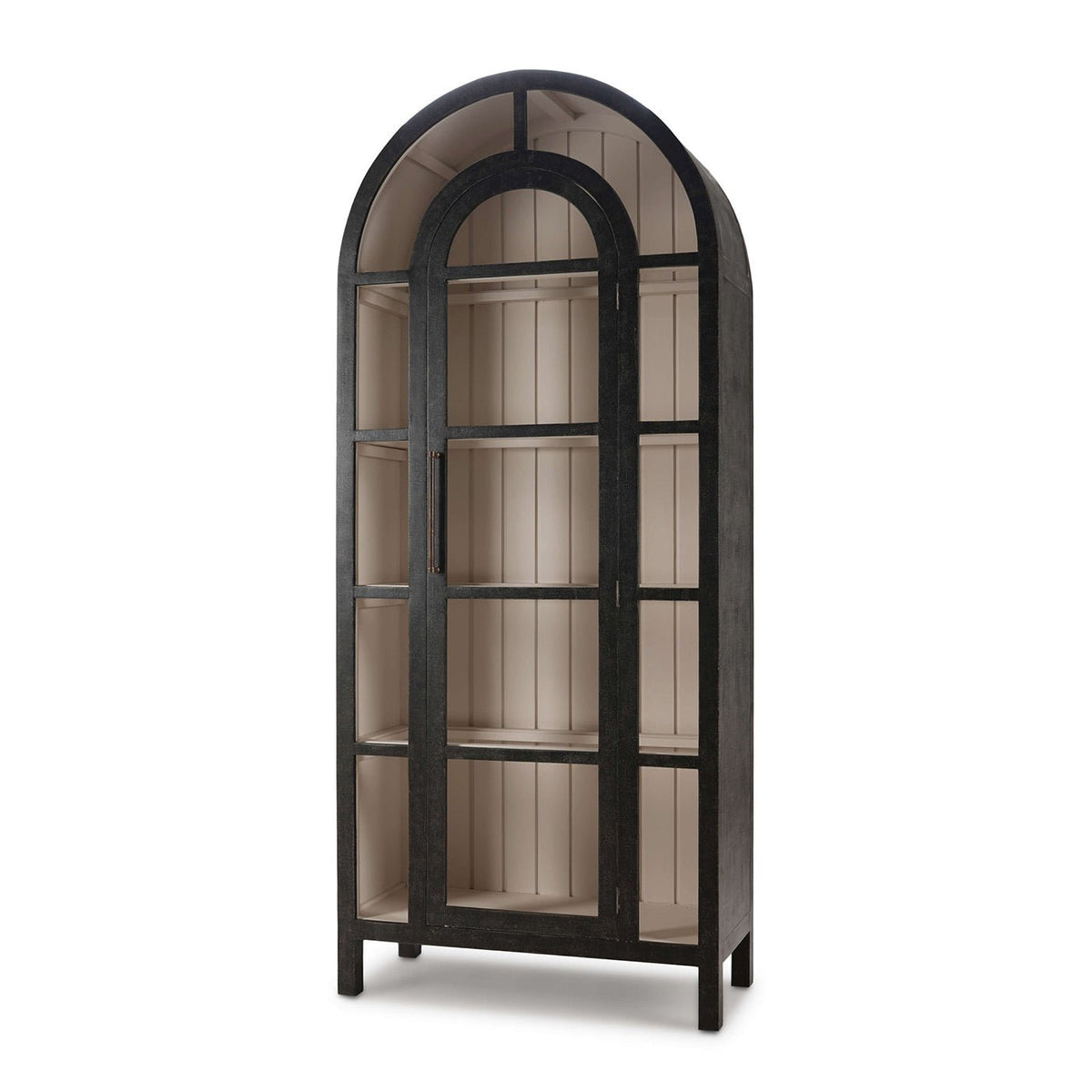 Arched Display Cabinet - English Georgian America