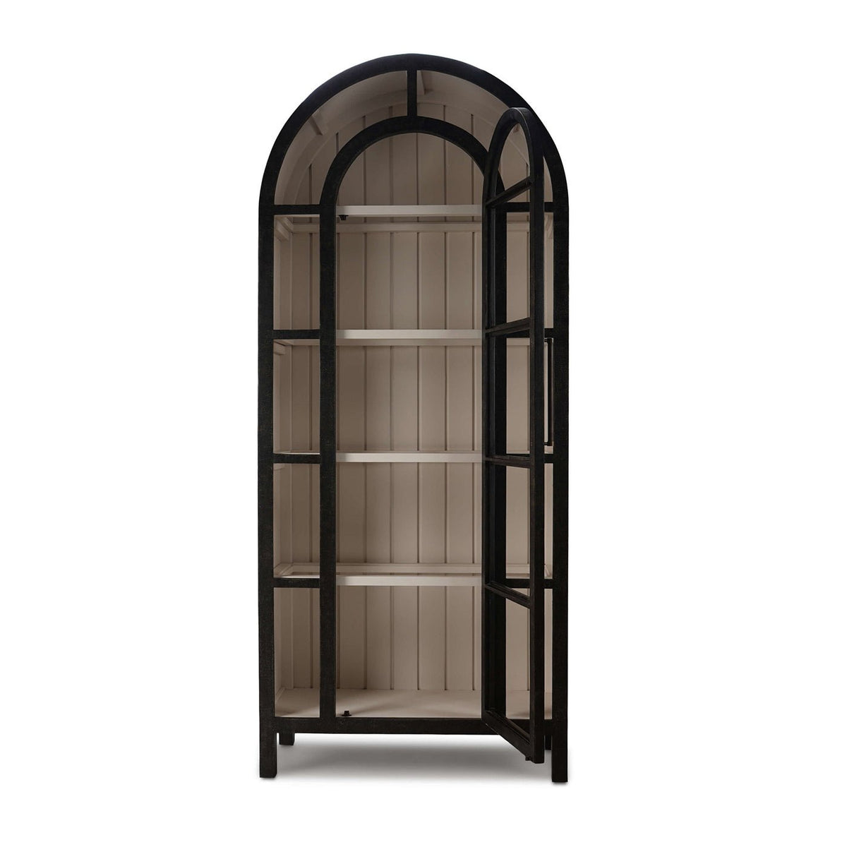 Arched Display Cabinet - English Georgian America