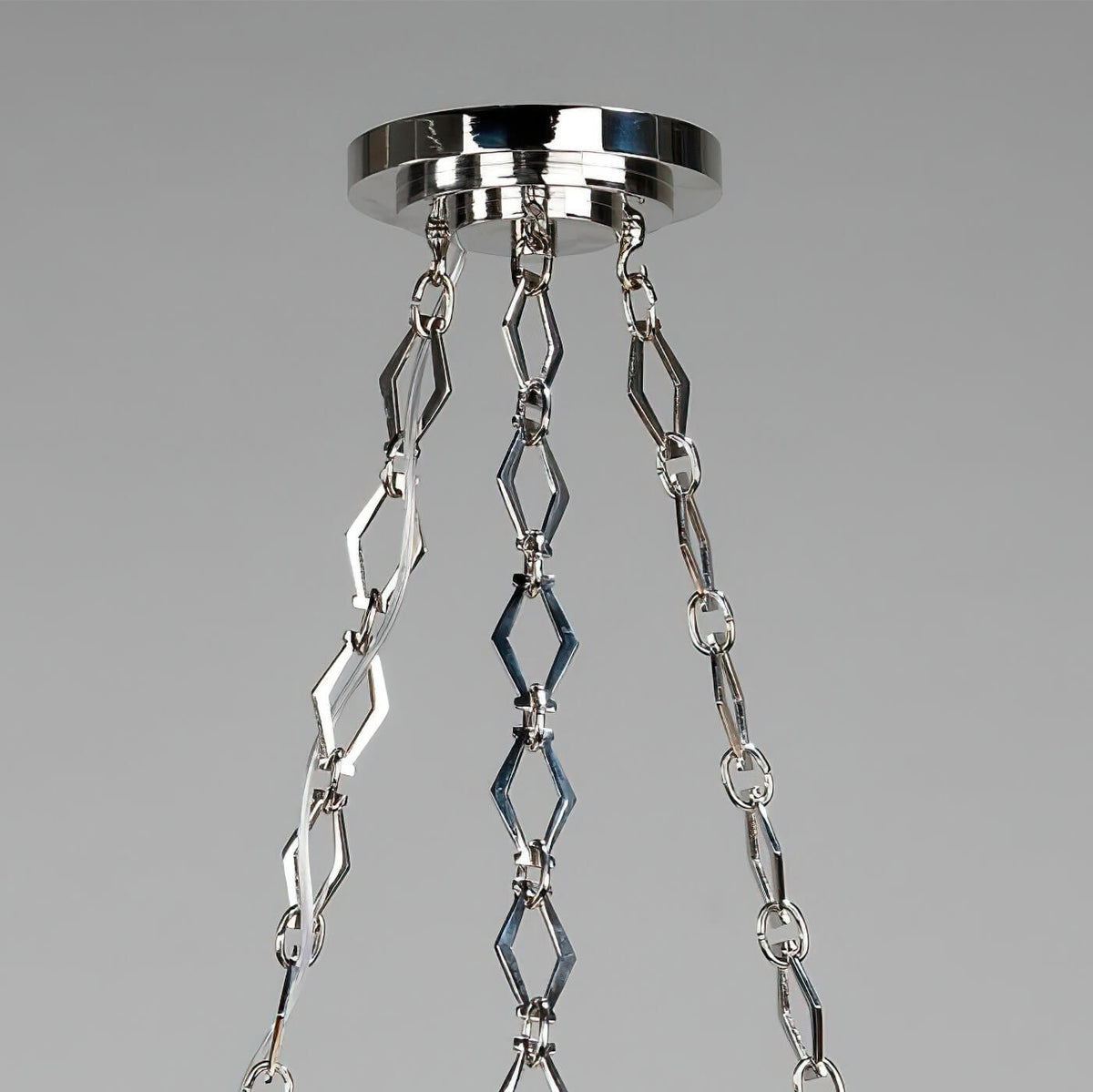 Art Deco Alabaster Chandelier - English Georgian America