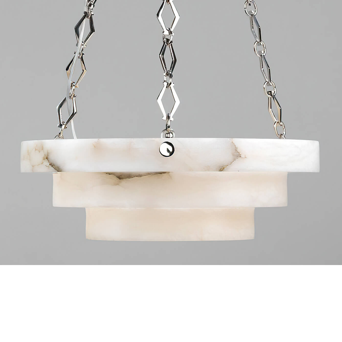Alabaster Chandelier Elegance: Illuminate Your Space