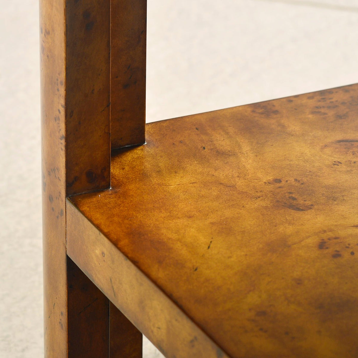 Art Deco Burl Coffee Table - English Georgian America