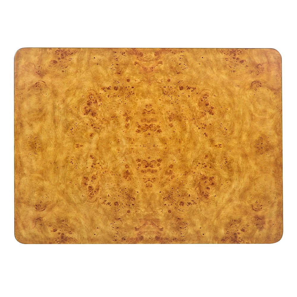 Art Deco Burl Coffee Table - English Georgian America