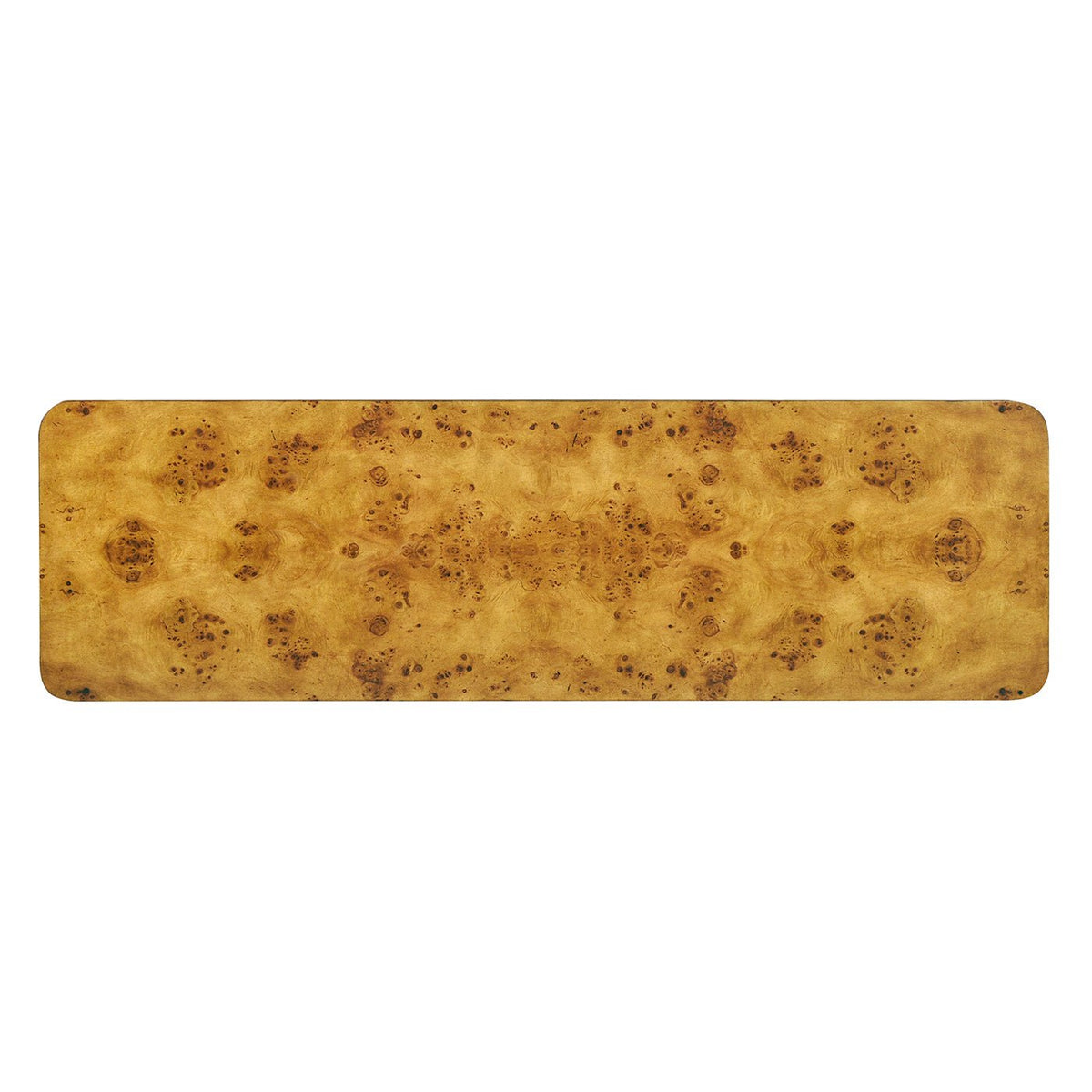 Art Deco Burl Console Table - English Georgian America