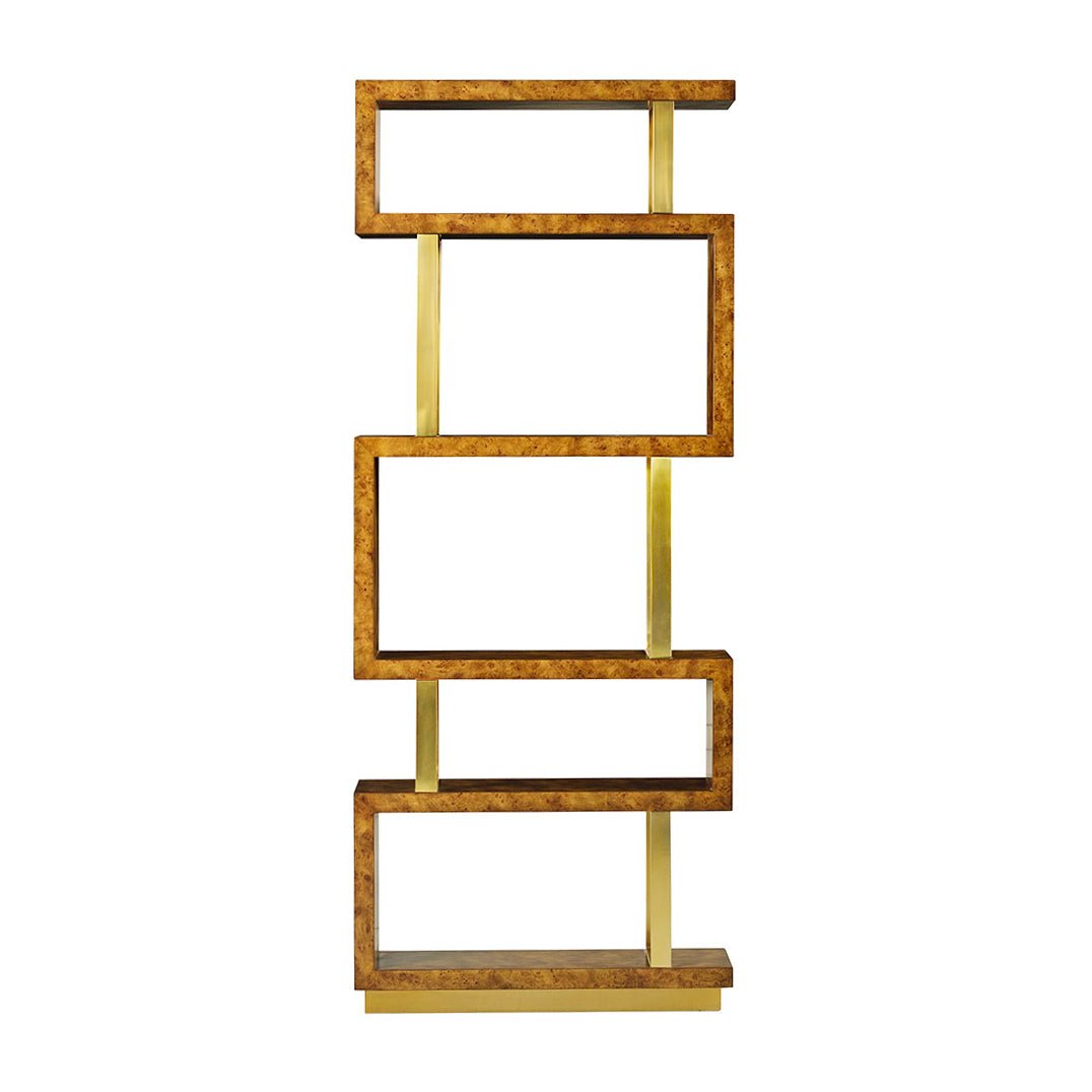 Art Deco Burl Etagere - English Georgian America