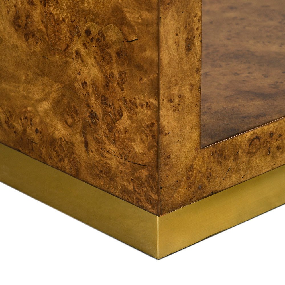 Art Deco Burl Etagere - English Georgian America