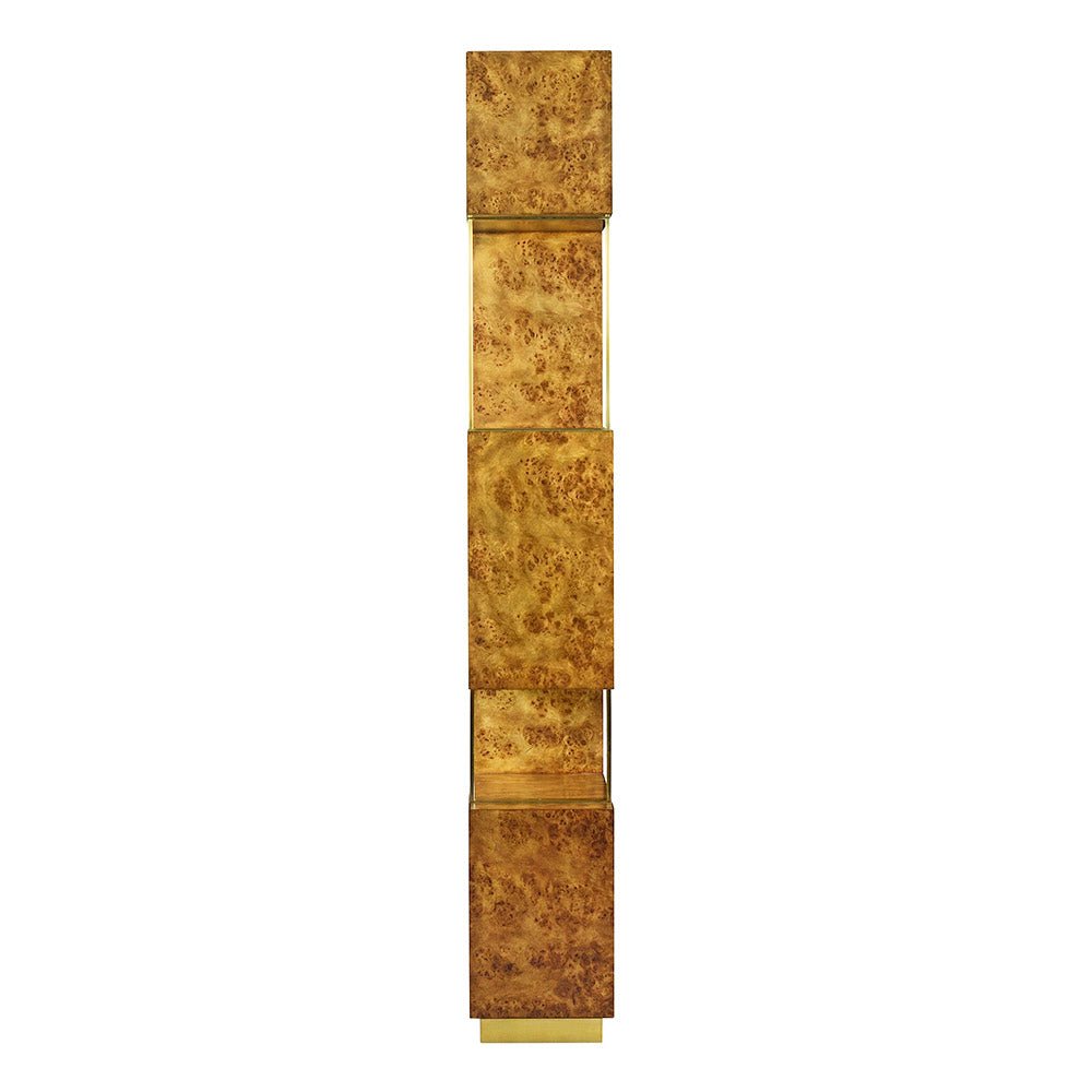 Art Deco Burl Etagere - English Georgian America