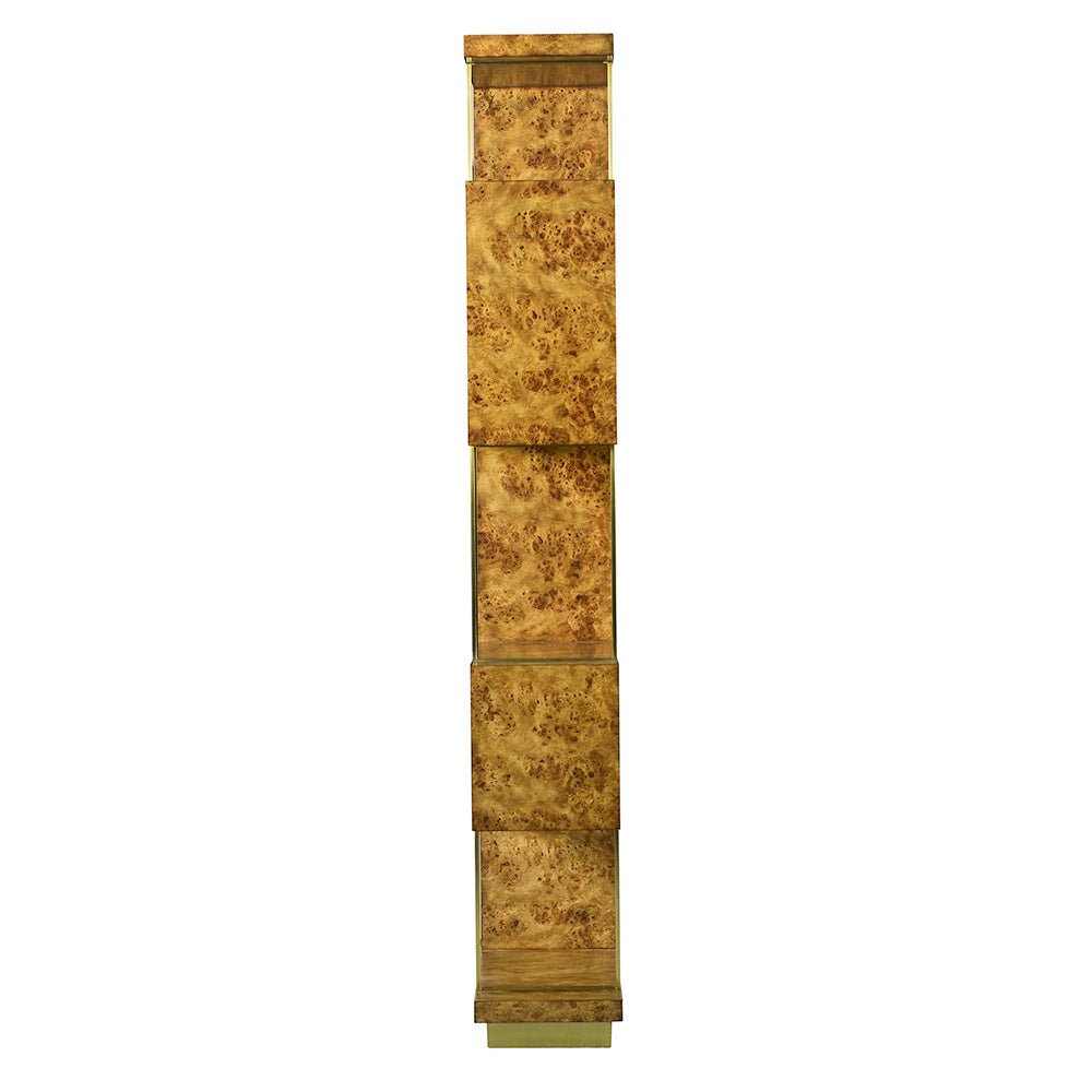 Art Deco Burl Etagere - English Georgian America