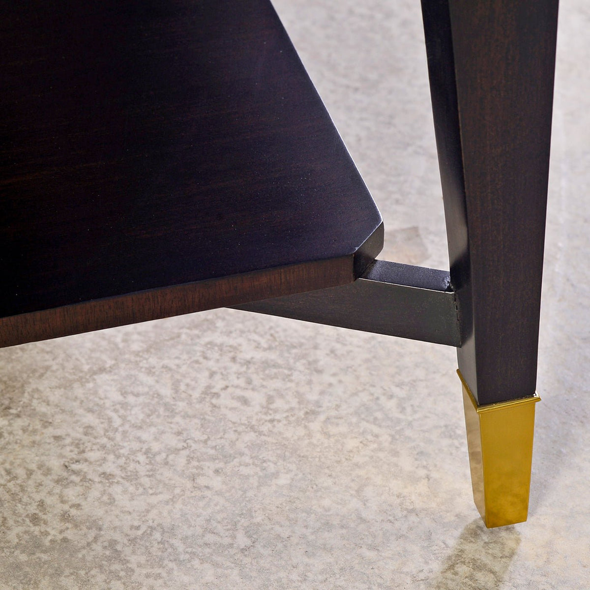 Art Deco Burl Walnut Coffee Table - English Georgian America